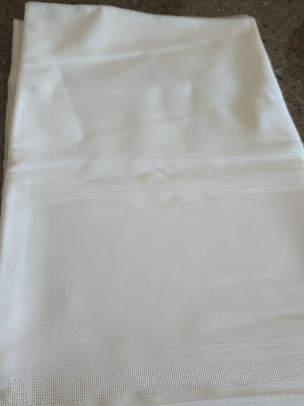 Vintage Progress Creation Cross Stitch Tablecloth Blank Kit 60x104